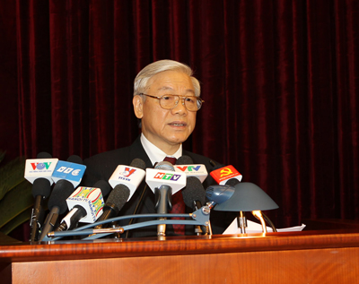 Tổng Bí thư Nguyễn Phú Trọng chủ trì Hội nghị