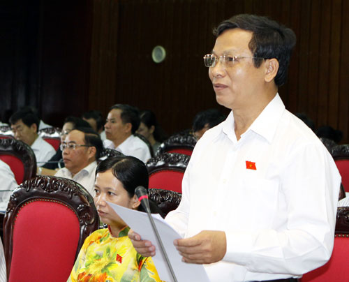 Đại biểu Bùi Mạnh Hùng 