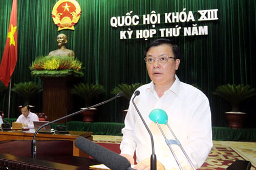 Bộ trưởng Bộ Tài chính Đinh Tiến Dũng