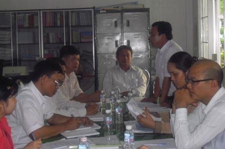 Kiểm tra công tác Tư pháp tại  thị xã Ngã Bảy