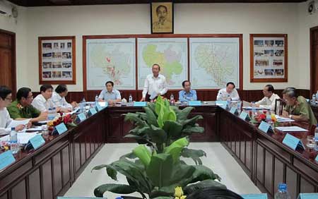 Quang cảnh buổi làm việc