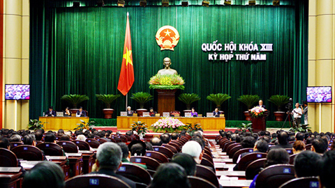 Kỳ họp thứ Năm, Quốc hội Khóa XIII