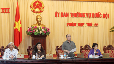 Phiên họp thứ 22 Ủy ban Thường vụ Quốc hội đã bế mạc sau 6 ngày làm việc 