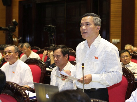 Đại biểu Quốc hội phát biểu ý kiến