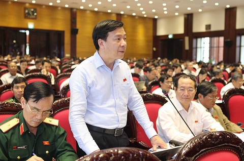 Đại biểu Quốc hội phát biểu ý kiến