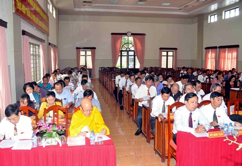 Đại biểu tham dự kỳ họp lần thứ 8, HĐND khóa X