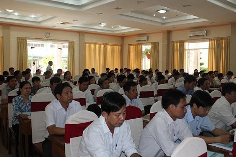 Đồng Tháp tổ chức hội nghị tập huấn chính sách tài chính về đất đai