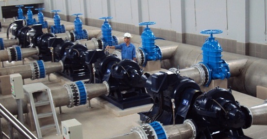 Hệ thống máy bơm truyền tải nước tại Công ty TNHH MTV Cấp thoát nước Bình Phước