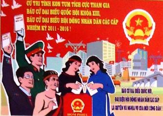 Tranh cổ động bầu cử