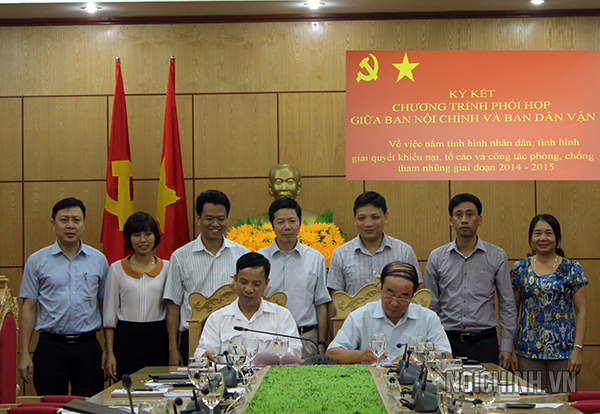 Quang cảnh Lễ ký kết