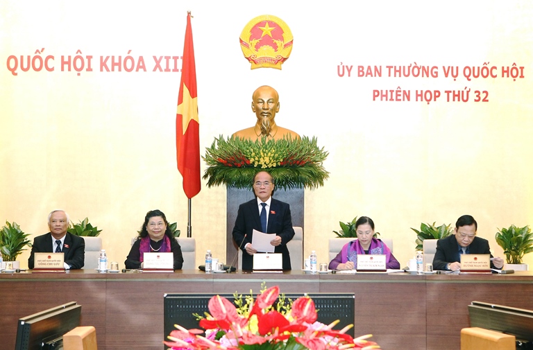 Phiên họp thứ 32 Ủy ban Thường vụ Quốc hội khóa XIII