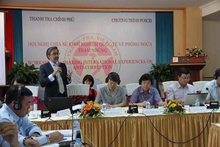 Một Hội nghị chia sẻ kinh nghiệm quốc tế về phòng ngừa tham nhũng