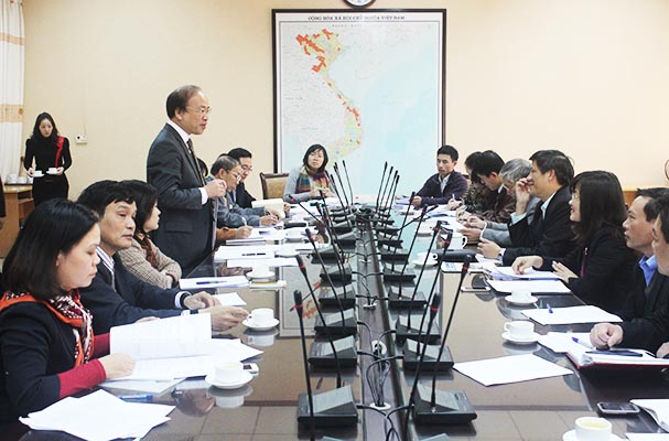 Đoàn công tác của Bộ Tư pháp kiểm tra công tác phổ biến giáo dục pháp luật tại Bộ Y tế