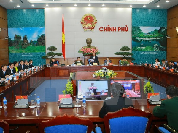 Ban Chỉ đạo phòng chống tội phạm của Chính phủ tổ chức Hội nghị trực tuyến triển khai chương trình công tác năm 2015