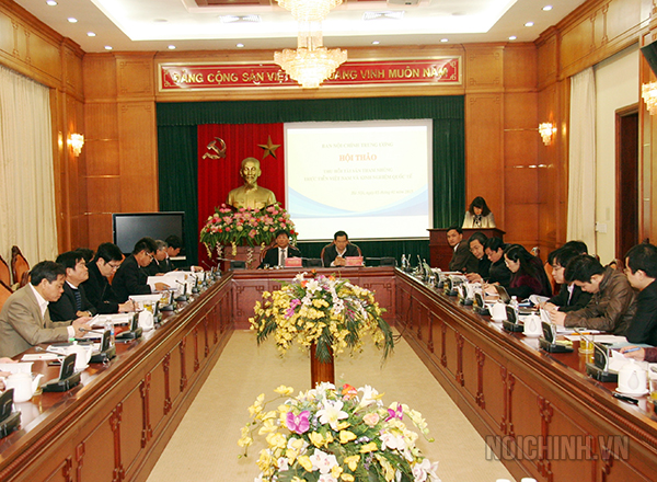 Quang cảnh Hội thảo