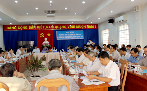 Hội nghị tổng kết công tác thanh tra năm 2014 của Thanh tra tỉnh An Giang