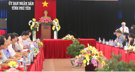 Lễ công bố quyết định thành lập Ban Tiếp công dân tỉnh Phú Yên