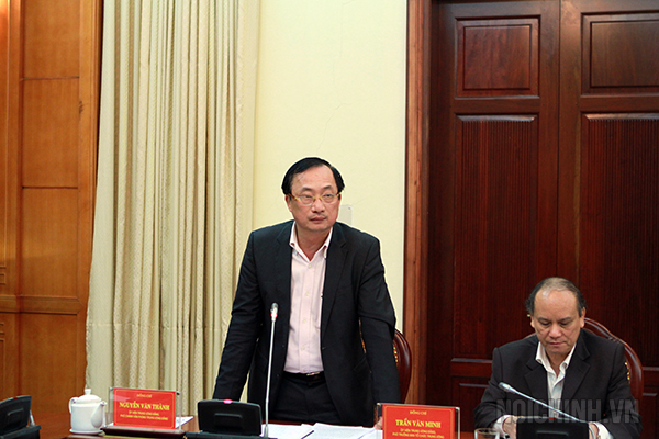 Đồng chí Nguyễn Văn Thành, Ủy viên Trung ương Đảng, Phó chánh Văn phòng Trung ương Đảng