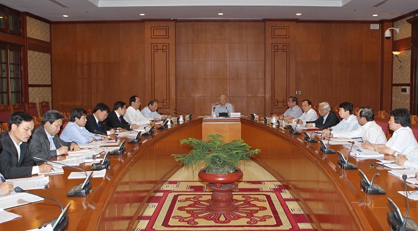 Quang cảnh cuộc họp