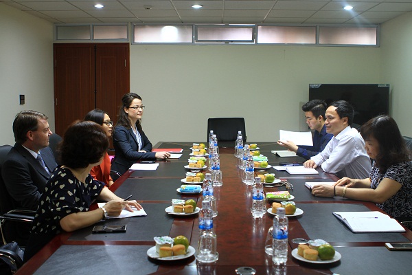 Toàn cảnh buổi làm việc