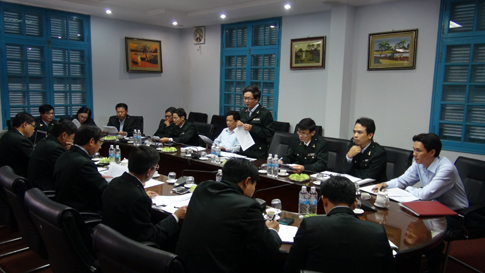 Thanh tra Chính phủ kiểm tra, đánh giá kết quả công tác thanh tra năm 2014 và việc xây dựng định hướng kế hoạch thanh tra năm 2015 của Thanh tra tỉnh Thái Bình