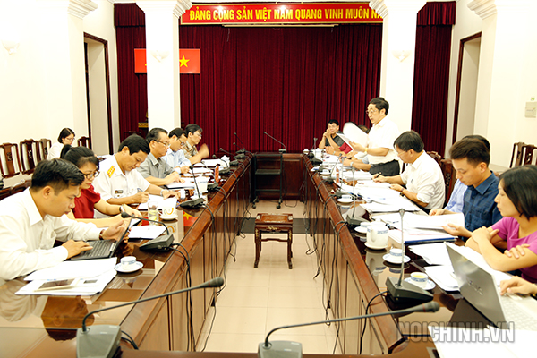 Toàn cảnh buổi làm việc