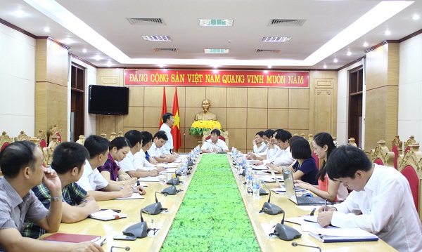 Toàn cảnh buổi làm việc