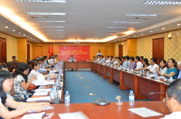 Cuộc họp triển khai Kế hoạch tổng kết 10 năm thực hiện Luật Phòng, chống tham nhũng của Bộ Tài nguyên và Môi trường (Ảnh: monre.gov.vn)