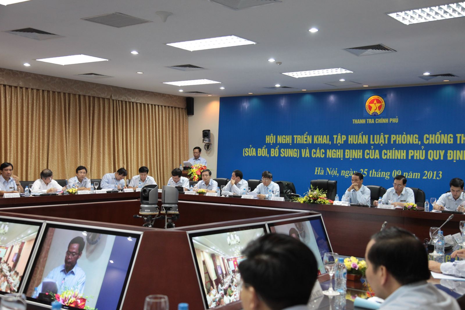 Thanh tra Chính phủ tổ chức Hội nghị triển khai, tập huấn Luật Phòng, chống tham nhũng (sửa đổi, bổ sung) và các nghị định của Chính phủ quy định chi tiết thi hành