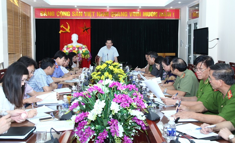 Ủy ban Tư pháp của Quốc hội khảo sát việc thi hành pháp luật trong công tác tạm giữ, tam giam tại tỉnh Vĩnh Phúc