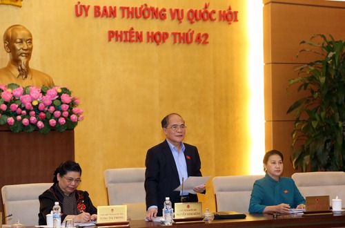 Một Phiên họp của Ủy ban Thường vụ Quốc hội