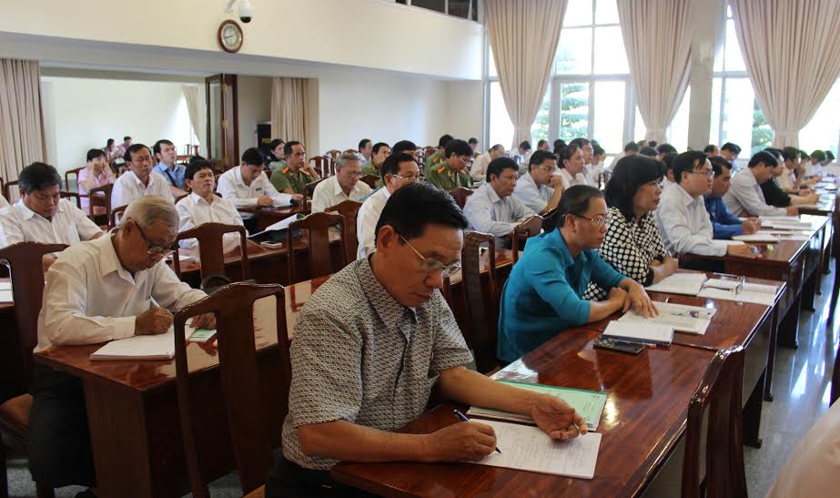 Ban Nội chính Tỉnh ủy Đồng Nai tổ chức lớp bồi dưỡng nghiệp vụ công tác nội chính và phòng, chống tham nhũng năm 2015 