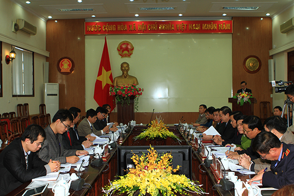 Đoàn công tác của Ban Nội chính Trung ương do đồng chí Đồng chí Võ Văn Dũng, Uỷ viên Trung ương Đảng, Uỷ viên Ban Chỉ đạo tổng kết 10 năm thực hiện Luật phòng, chống tham nhũng, Phó trưởng Ban Nội chính Trung ương