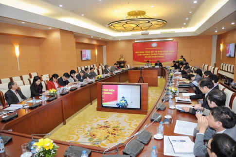 Hội nghị tổng kết 10 năm thực hiện Luật phòng, chống tham nhũng của Ngân hàng Nhà nước