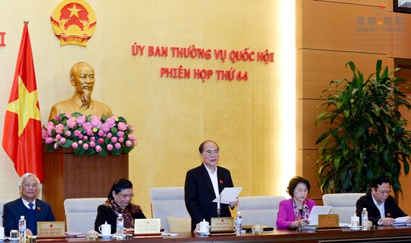 Một Phiên họp của Ủy ban Thường vụ Quốc hội