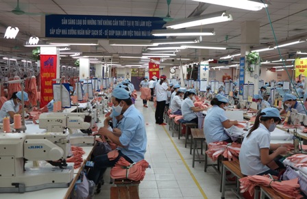 Hoạt động sản xuất của Tập đoàn Dệt may Việt Nam