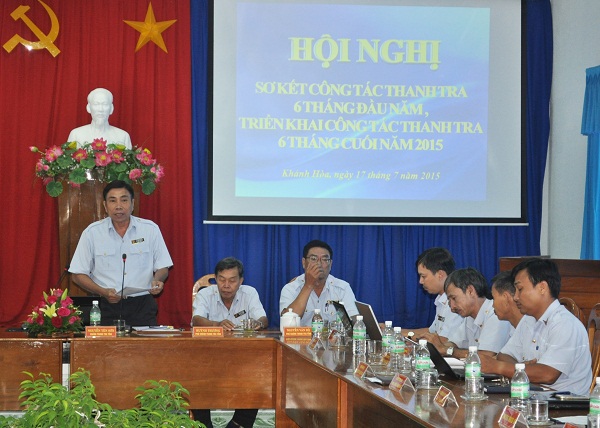Một Hội nghị của ngành Thanh tra tỉnh Khánh Hòa (Ảnh: thanhtra.khanhhoa.gov.vn)