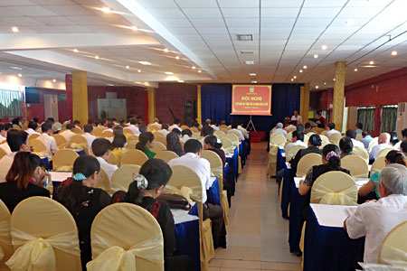 Một Hội nghị của Tòa án nhân dân tỉnh Cà Mau  