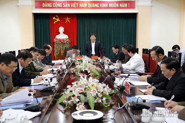 Toàn cảnh buổi làm việc