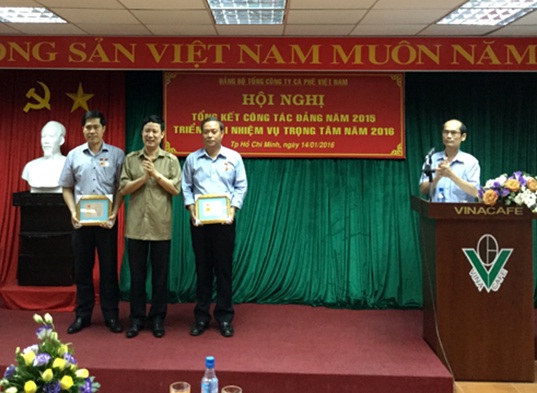 Tổng Công ty Cà phê Việt Nam triển khai nhiệm vụ trọng tâm năm 2016