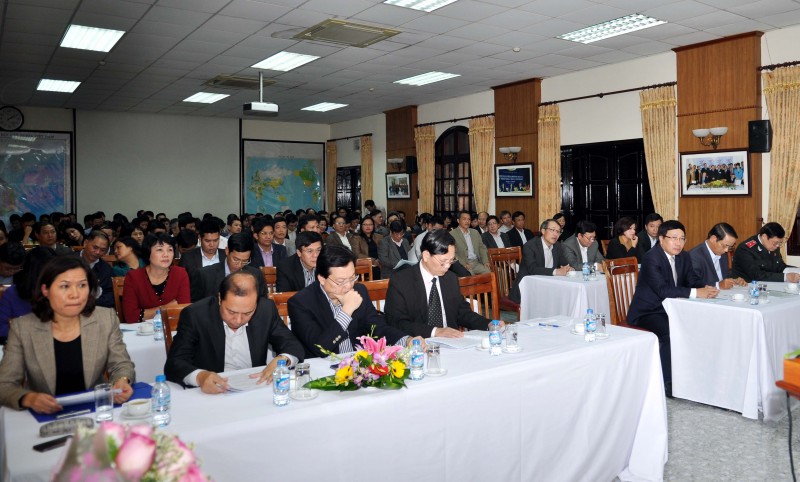 Các đại biểu dự Hội nghị tổng kết 10 năm thực hiện Luật phòng, chống tham nhũng của Bộ Ngoại giao