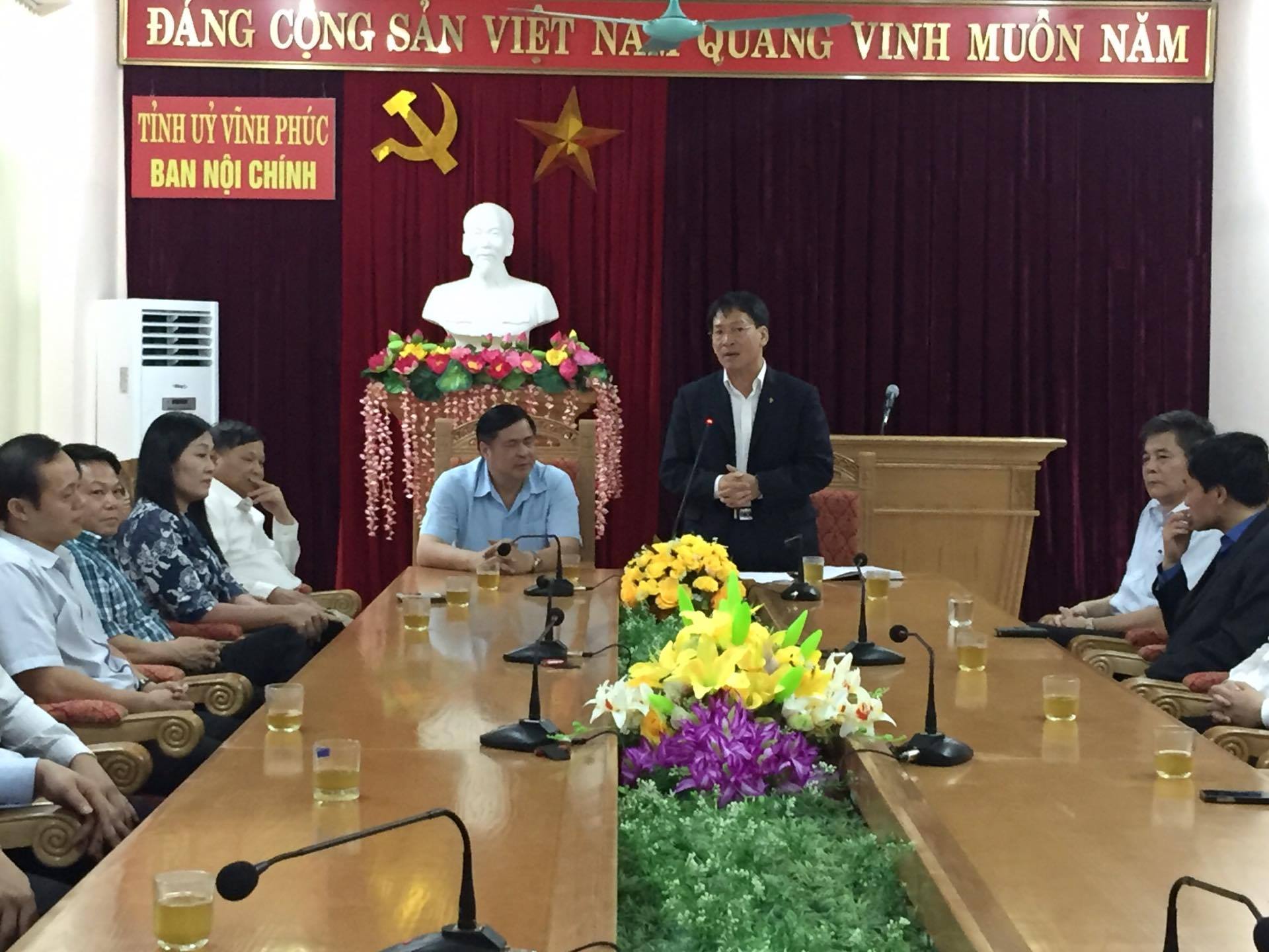 Toàn cảnh buổi làm việc