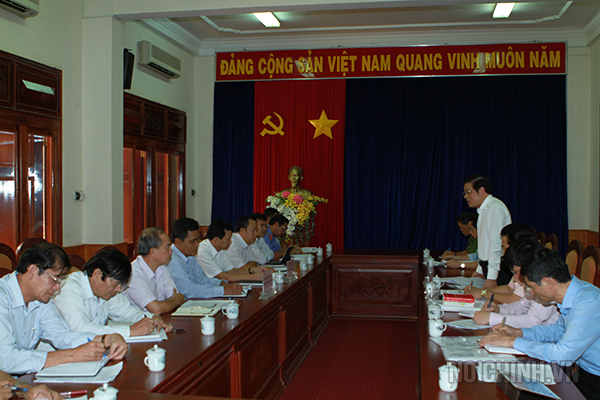 Đồng chí Phan Đình Trạc, Ủy viên Trung ương Đảng, Trưởng Ban Nội chính Trung ương phát biểu kết luận