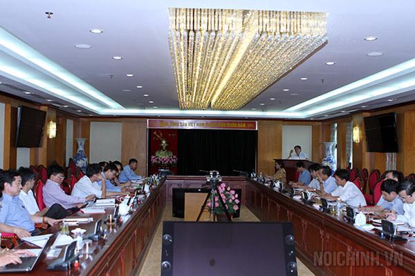 Quang cảnh Hội nghị tập huấn