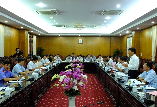 Toàn cảnh buổi làm việc