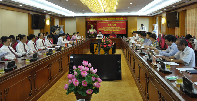 Hội nghị sơ kết Quy chế phối hợp giữa Ban Nội chính Trung ương và Ban cán sự đảng Kiểm toán Nhà nước trong công tác phòng, chống tham nhũng