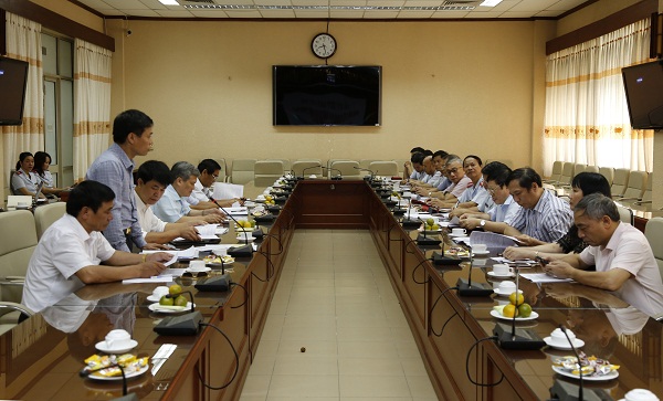 Đoàn công tác của Ban Nội chính Trung ương làm việc với Bộ Y tế