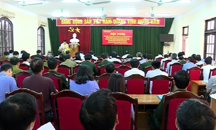 Hội nghị tập huấn công tác nội chính và phòng, chống tham nhũng do Ban Nội chính Tỉnh ủy Hưng Yên tổ chức