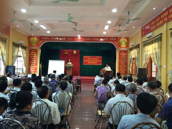 Tập huấn Luật Hòa giải hòa giải ở cơ sở trên địa bàn huyện Đan Phượng, TP. Hà Nội