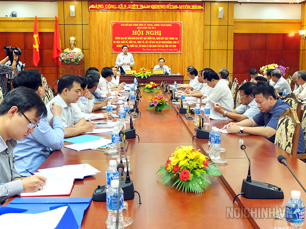 Quang cảnh Hội nghị